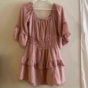 off the shoulder dress